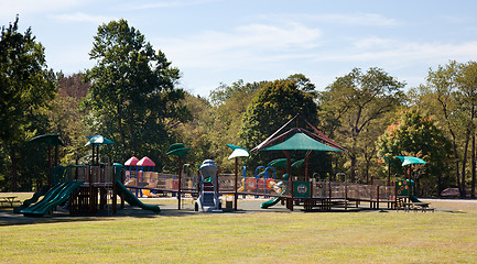 Image showing Childrens playground