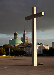 Image showing Warsaw skyline