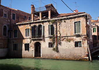 Image showing Old building in Venice