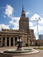 Image showing Palace of Culture and Science