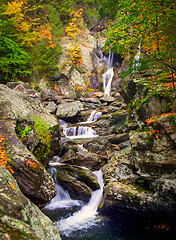 Image showing Bash Bish falls in Berkshires