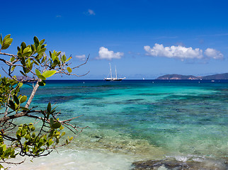 Image showing Hawksnest Bay on St John