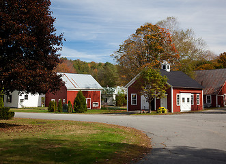 Image showing Grafton village in Fall