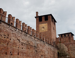 Image showing Castel Vecchio tower