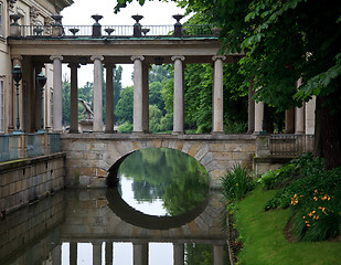 Image showing Royal Palace in Lazienki Park