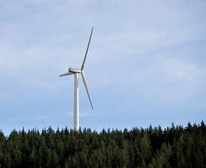 Image showing Single wind electricity generator