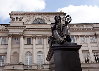Image showing Statue of Copernicus