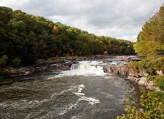 Image showing Waterfall in Ohiopyle