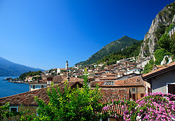 Image showing Limone on Lake Garda