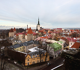 Image showing Old town of Tallinn