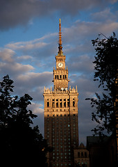 Image showing Palace of Culture and Science