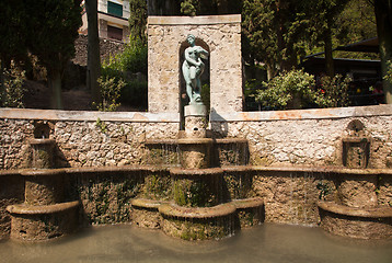 Image showing Fountain in Gardone