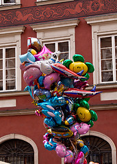 Image showing Bunch of balloons