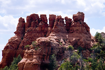 Image showing Rock Formations of Sedona