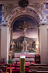 Image showing Altar in Salo Cathedral