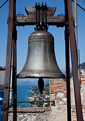 Image showing Warning bell on Malcesine