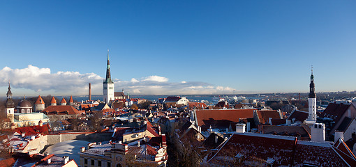 Image showing Old town of Tallinn