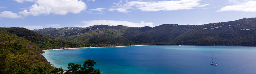 Image showing Magens Bay on St Thomas USVI