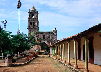 Image showing Old church in Kopala in Mexico