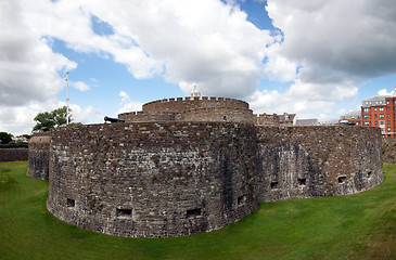 Image showing Walls of Deal Castle 