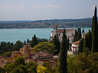 Image showing Gardone on Lake Garda