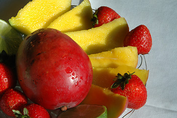 Image showing fruit platter