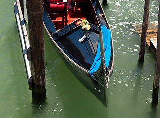 Image showing Prow of Gondola