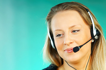 Image showing Call Centre Agent