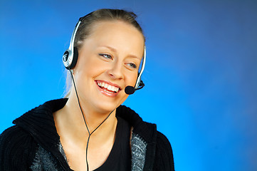 Image showing Call Centre Agent