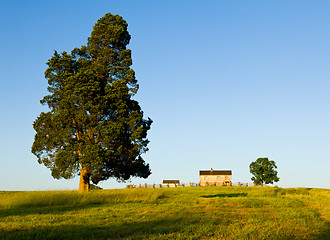 Image showing Benjamin Chinn House at Manassas Battlefield