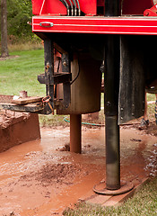 Image showing Drilling geothermal well