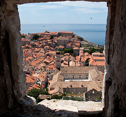 Image showing Dubrovnik roofs