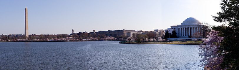 Image showing Panorama of Washington DC
