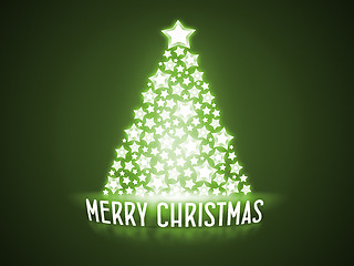 Image showing green christmas