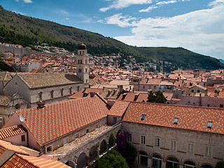 Image showing Dubrovnik roofs