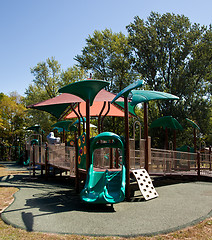 Image showing Childrens playground