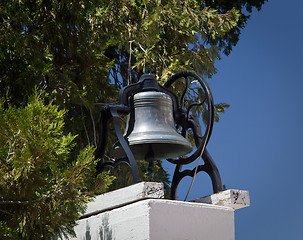 Image showing Old bell at Ysabel Chapel near Julian in California