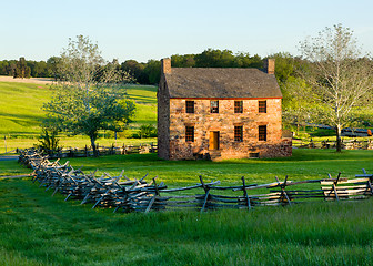 Image showing Old Stone House Manassas Battlefield