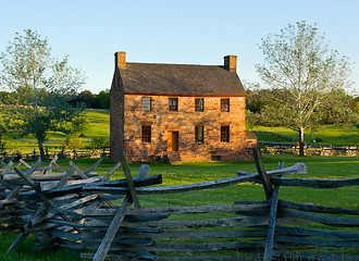 Image showing Old Stone House Manassas Battlefield