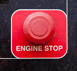 Image showing Engine Stop Button