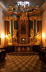 Image showing Ornate Catholic Altar