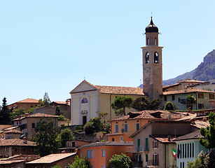 Image showing Limone on Lake Garda