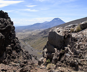 Image showing Mount Doom in New Zealand