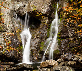 Image showing Bash Bish falls in Berkshires