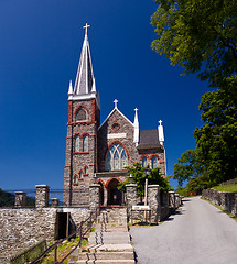 Image showing Stone church of Harpers Ferry a national park