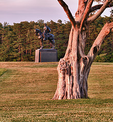 Image showing Stonewall Jackson at Manassas Battlefield