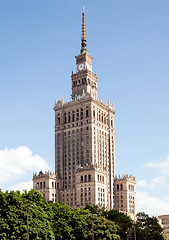 Image showing Palace of Culture and Science