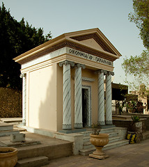 Image showing Coptic Christian tomb in Cairo