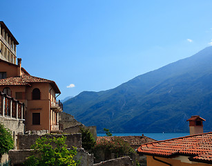 Image showing Rooftops in Limone