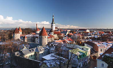 Image showing Old town of Tallinn